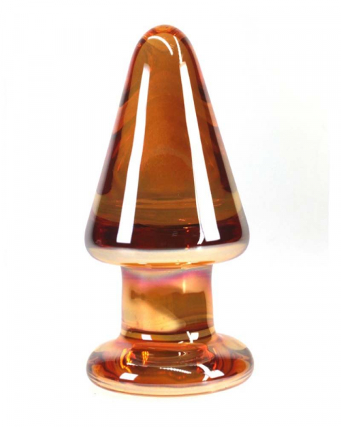 Glas Po-Stöpsel in Gold-Design
